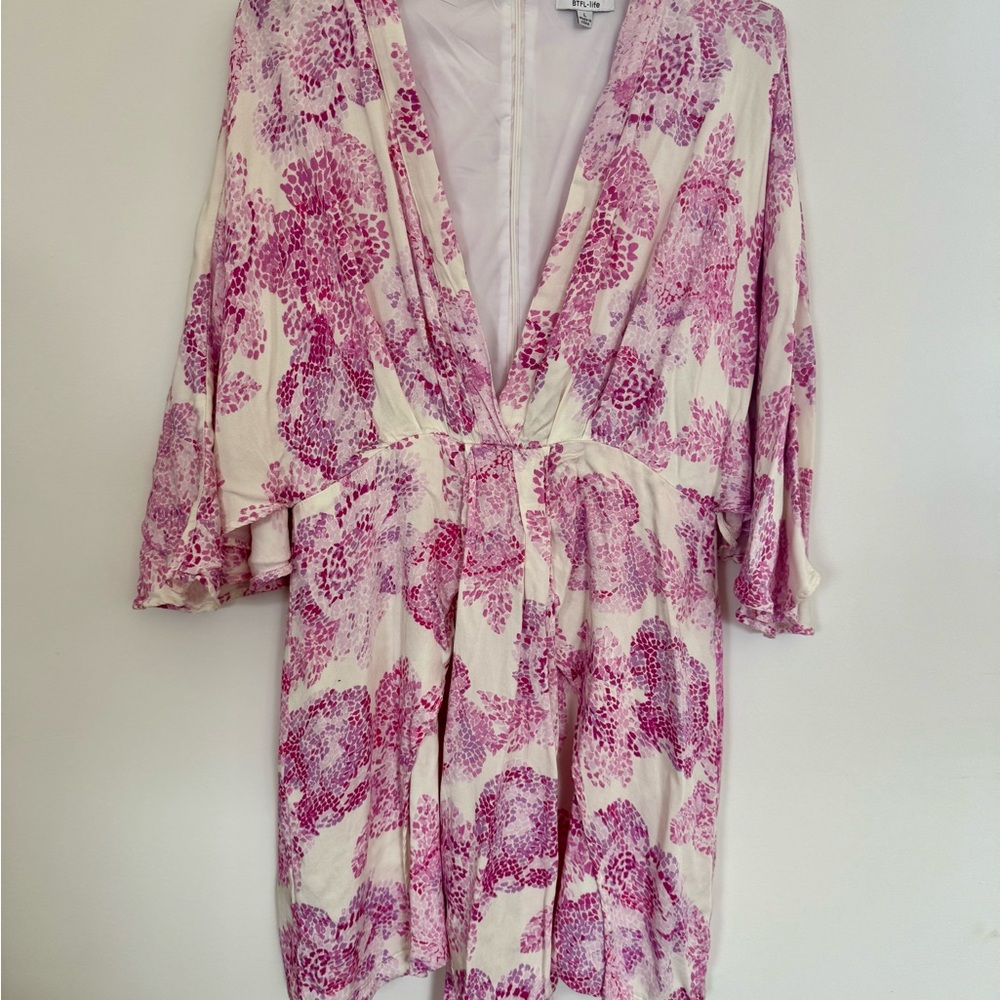 BTFL-Life Floral Dress. Large